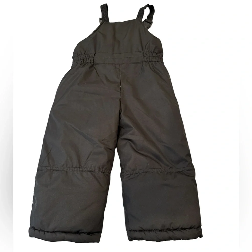 Carter's Unisex Toddler Black Snow Bib One Piece 2T